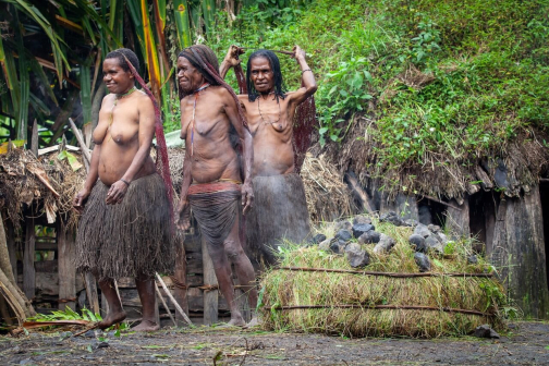 Vesnická zabíjačka, Daniové - Západní Papua - David Švejnoha | Planeta lidí