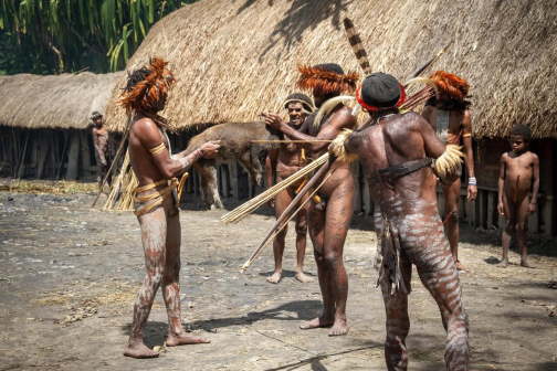 Vesnická zabíjačka, Daniové - Západní Papua - David Švejnoha | Planeta lidí