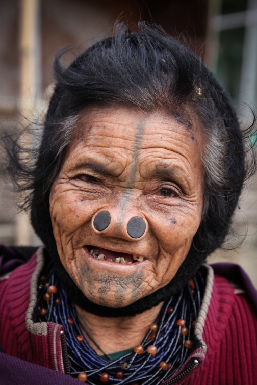 Apatani tribe, Arunachalpradesh, Indie - Planeta lidí
