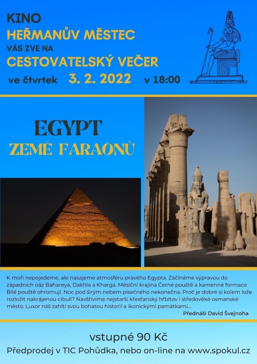 Egypt, země faraónů - Předáška, David Švejnoha