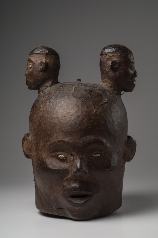 Helmová maska Ekoi, Nigerie - Planeta lidí