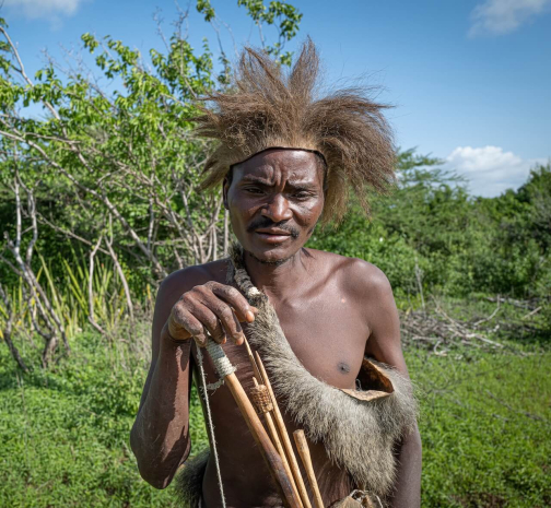 Hadzabe, jezero Eyasi - Tanzanie - Planeta lidí | David Švejnoha