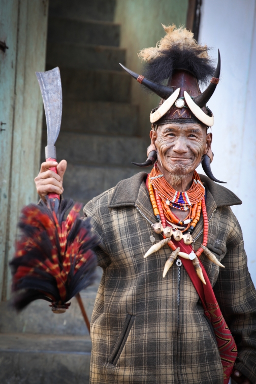 Nágové Konyak, Nagaland - Planeta lidí
