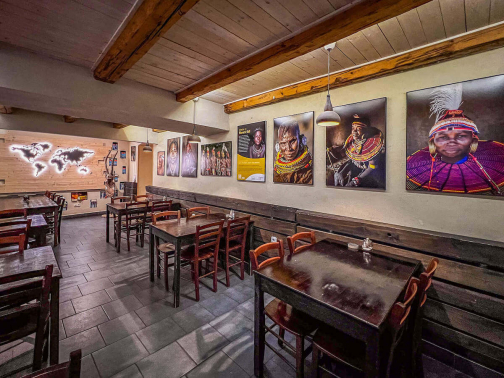 Restaurace Klub cestovatelů | Výstava Planeta lidí
