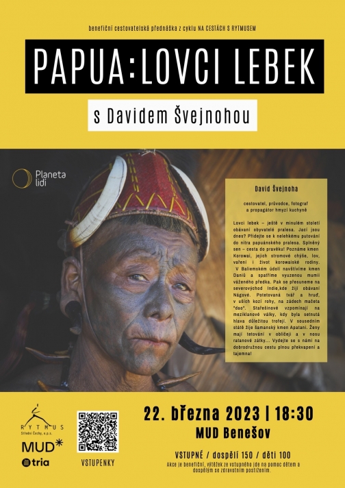Přednáška LOVCI LEBEK - Benešov - David Švejnoha | Planeta lidí