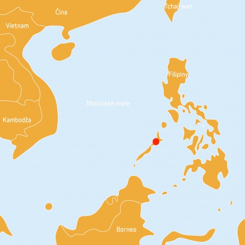 Batakové - Ostrov Palawan, Filipíny