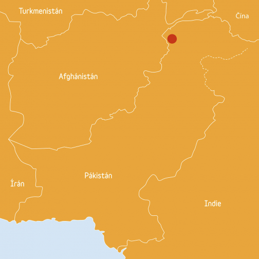 Mapa kmen Kalašové - Pákistán | Planeta lidí