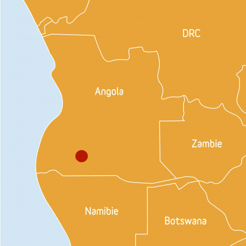 Mapa kmene Humbi, jižní Angola | Planeta lidí